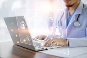 healthcare laptop ai